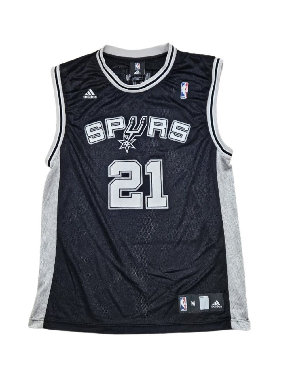 San Antonio Spurs Tim Duncan #21 adidas Jersey Medium